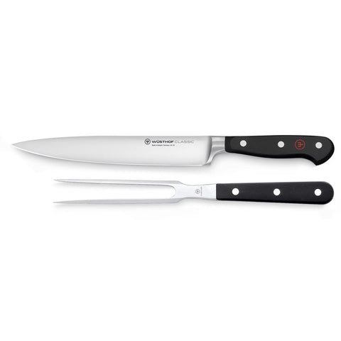 WUSTHOF Stainless Steel Carving Set 2 pc
