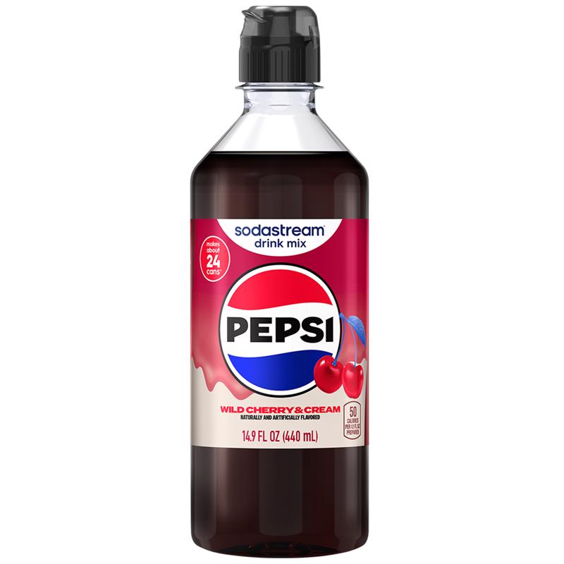 SodaStream Pepsi Cherry & Cream Soda Mix 440 ml 1 pk