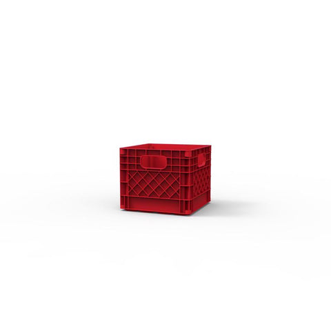 Organize-it Red Miniature Storage Bin 5.5 in. H X 6.5 in. W X 6.5 in. D Stackable (Pack of 8)