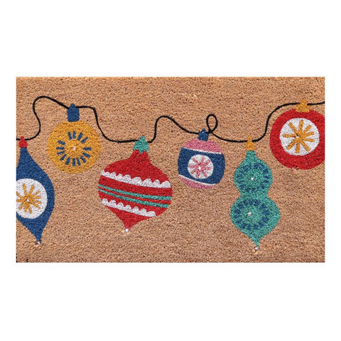 Test Rite 18 in. W X 30 in. L Multi-Color Coir Door Mat (Pack of 6)