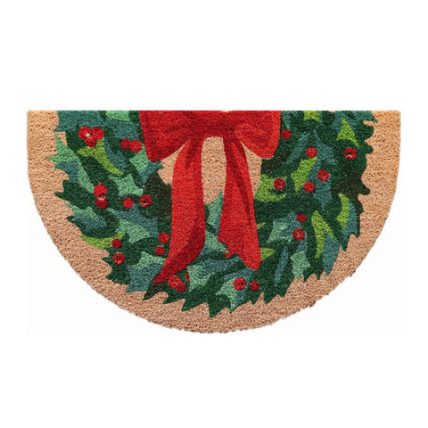 Test Rite 18 in. W X 30 in. L Multi-Color Coir Door Mat (Pack of 6)