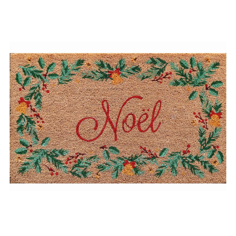 Test Rite 18 in. W X 30 in. L Multi-Color Coir Door Mat (Pack of 6)