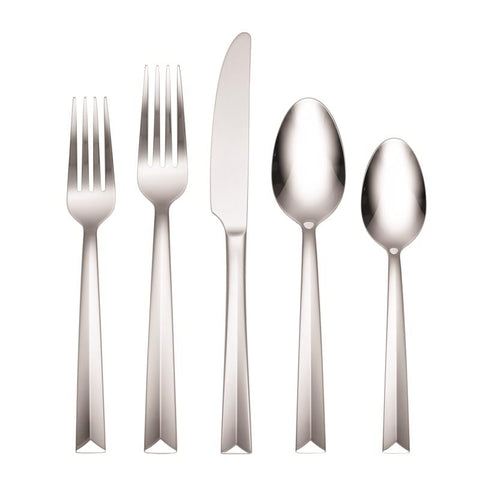 Hampton Forge Moxie Silver Stainless Steel Flatware Set 20 pc