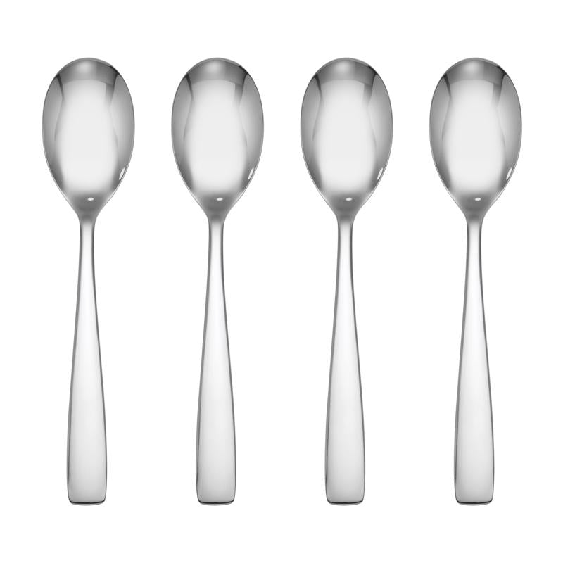 Hampton Forge Austin Silver Stainless Steel Dinner Spoon Set 4 pc