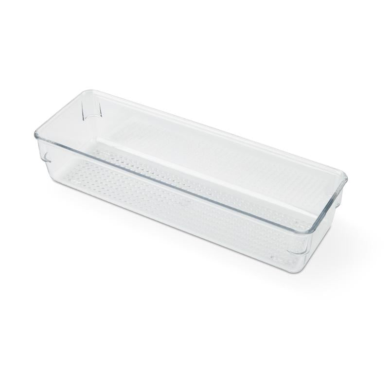 Core Home 3 in. H X 2 in. W X 9 in. D Storage Box Clear