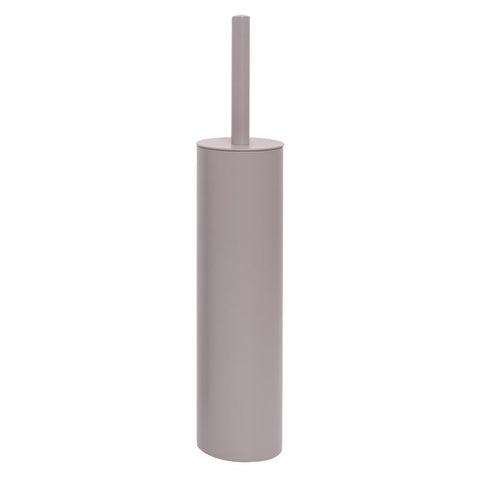 Zenna Home Toilet Bowl Brush & Holder Gray