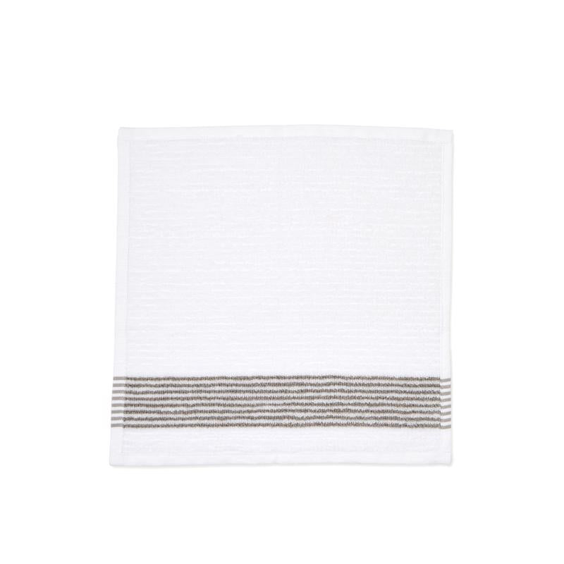 Core Home White Textile Washcloth 1 pc (Pack of 6)