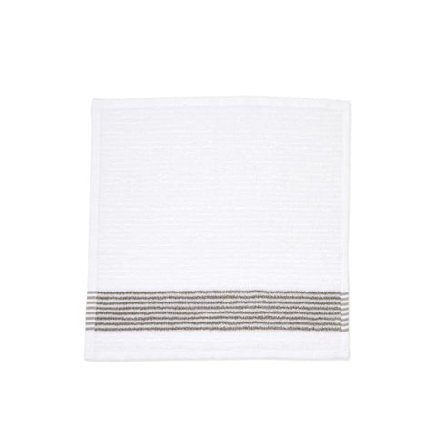 Core Home White Textile Washcloth 1 pc (Pack of 6)