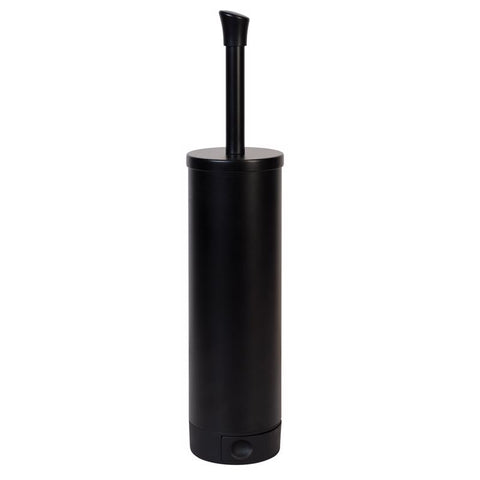 Zenna Home Toilet Bowl Brush & Holder Black