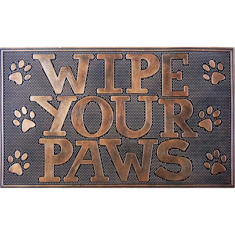Direct Home 30 in. W X 18 in. L Bronze/Gray Rubber Door Mat (Pack of 6)