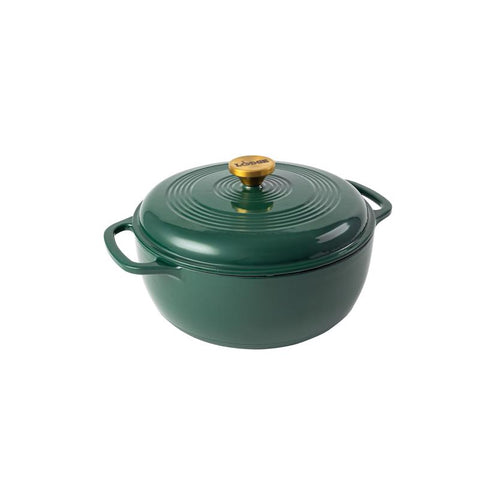 Lodge Porcelain Enamel Dutch Oven 10.5 in. 6 qt Green