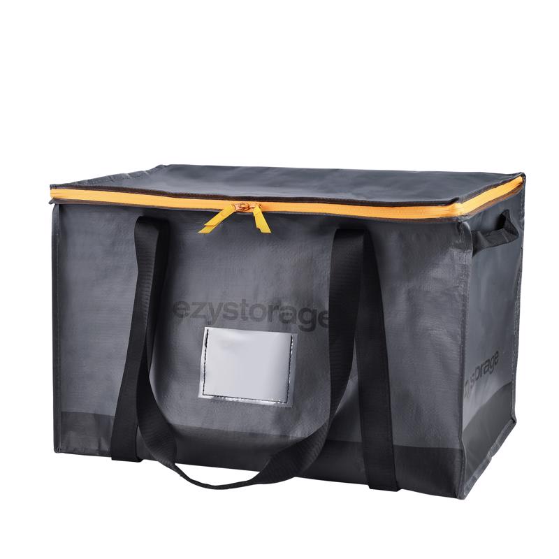 Bolsa de almacenamiento gris Ezystorage Bunker L de 20 gal (paquete de 6)