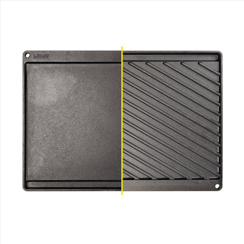 Lodge Cast Iron Grill Pan Black