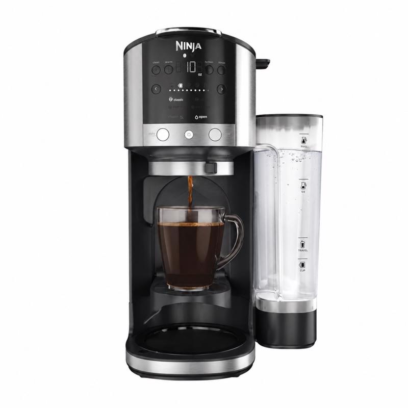Cafetera Ninja DualBrew de 12 tazas para café negro de goteo en frío/caliente