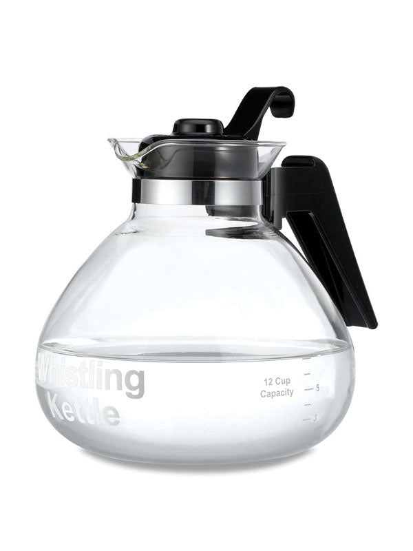 Medelco Clear Glass 3 pt Tea Kettle (Pack of 4)