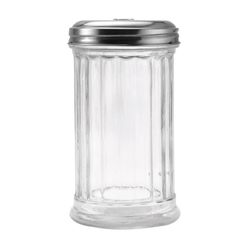 Lifetime 12 oz Clear Glass Sugar Pourer Sugar Pourer 3.1 in. D 1 pk (Pack of 4)