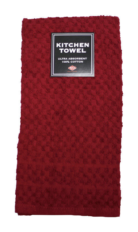 Ritz Paprika Cotton Kitchen Towel 1 pk (Pack of 6)