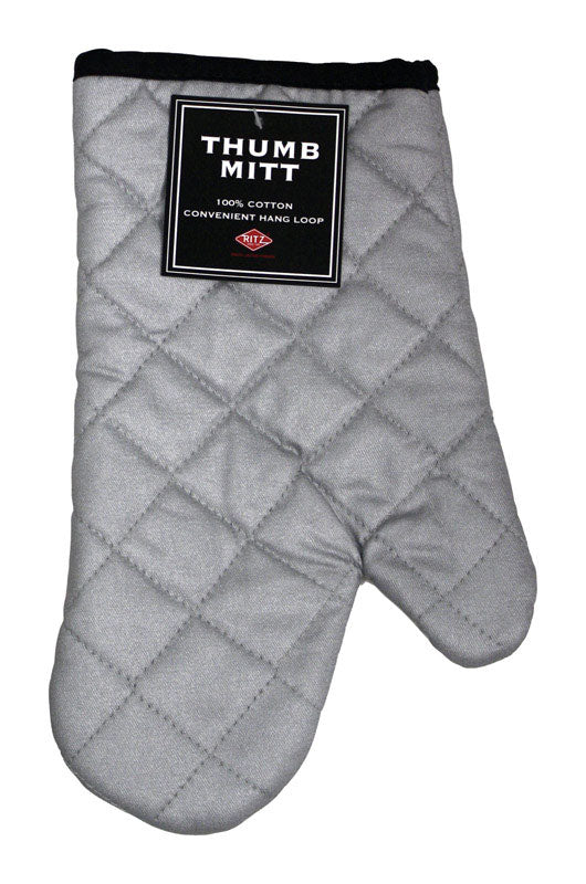 Ritz Silver Cotton Oven Mitt (Pack of 6)