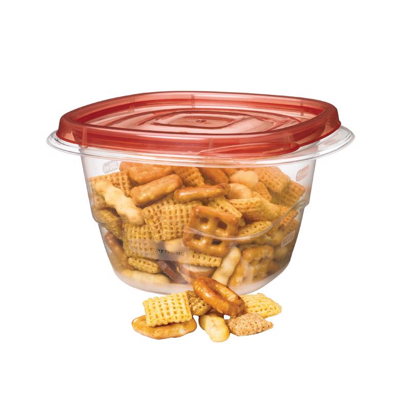 Contenedor transparente para almacenamiento de alimentos Rubbermaid de 2,1 tazas, paquete de 5