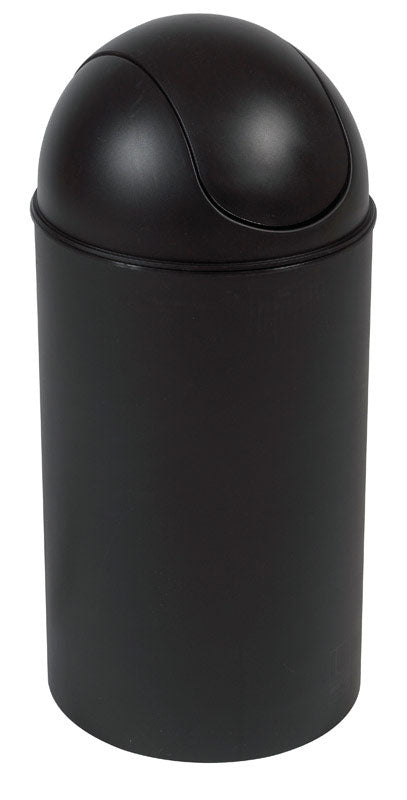 Umbra Grand 10 gal Black Plastic Swing-Top Trash Can (Pack of 3)