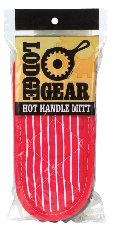 Lodge Red/Black Felt Pocket Oven Mitt