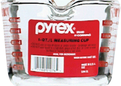 Pyrex 32 oz Glass Clear Measuring Cup (Pack of 6)