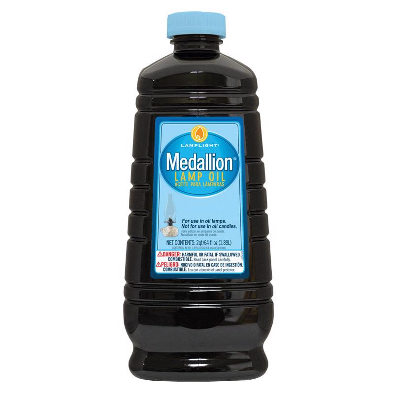 Lamplight Farms Medallion Clean Burn Lamp Oil Clear 64 oz (Pack of 6)
