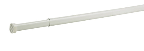 Kenney White Traditional/Transitional Tension Rod 22 in. L X 36 in. L