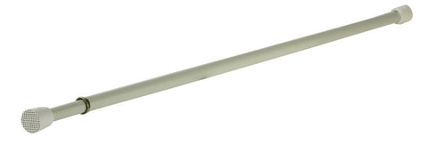 Kenney White Traditional/Transitional Tension Rod 18 in. L X 28 in. L