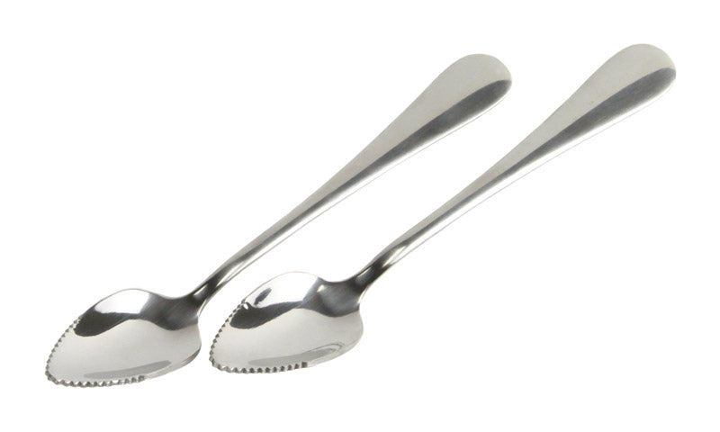 Chef Craft Silver Stainless Steel Grapefruit Spoon Set (Pack of 3)