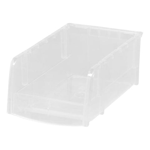 IRIS Clear Storage Bin 3 in. H X 4.5 in. W X 7.5 in. D Stackable (Pack of 12)