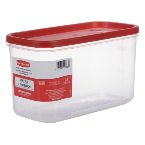 Contenedor transparente para almacenamiento de alimentos Rubbermaid de 10 tazas, paquete de 1 (paquete de 2)