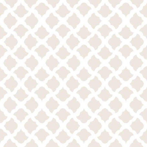 Con-Tact Creative Covering 9 ft. L X 18 in. W Talisman Taupe Geometric Shelf Liner (Pack of 12)