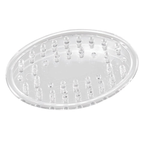 iDesign Clear Clear Silicone Bar Soap Saver