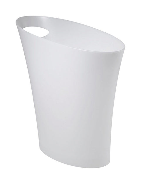 Umbra Skinny 2 gal White Plastic Modern Wastebasket (Pack of 6)
