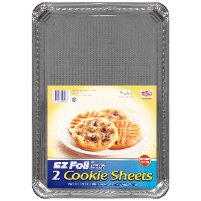 Hefty EZ Foil 10-1/4 in. W X 15 in. L Cookie Sheet Silver 2 pc (Pack of 12)