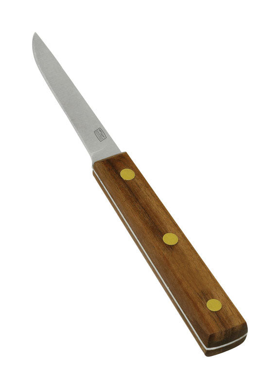 Chicago Cutlery Tradition Cuchillo deshuesador/pelador de acero inoxidable con mango de nogal, 1 pieza