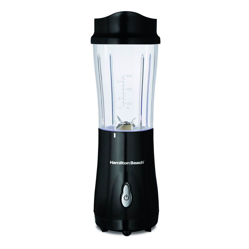 Hamilton Beach Black Plastic Blender 14 oz 1 speed