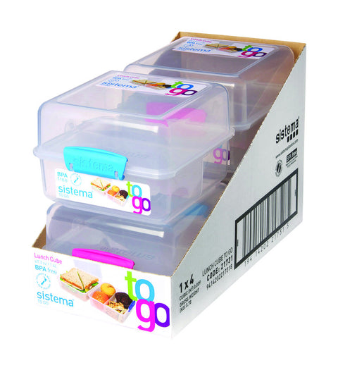 Sistema 47.34 oz Clear Food Storage Container 1 pk (Pack of 4)