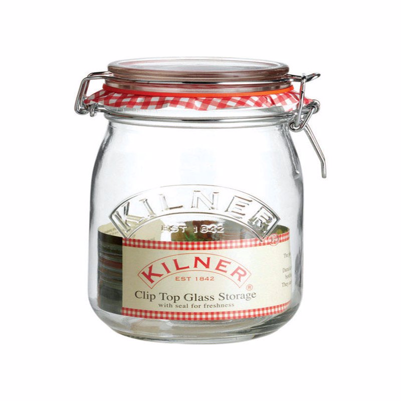 Kilner 33.8 oz Clear Storage Jar 1 pk (Pack of 4)