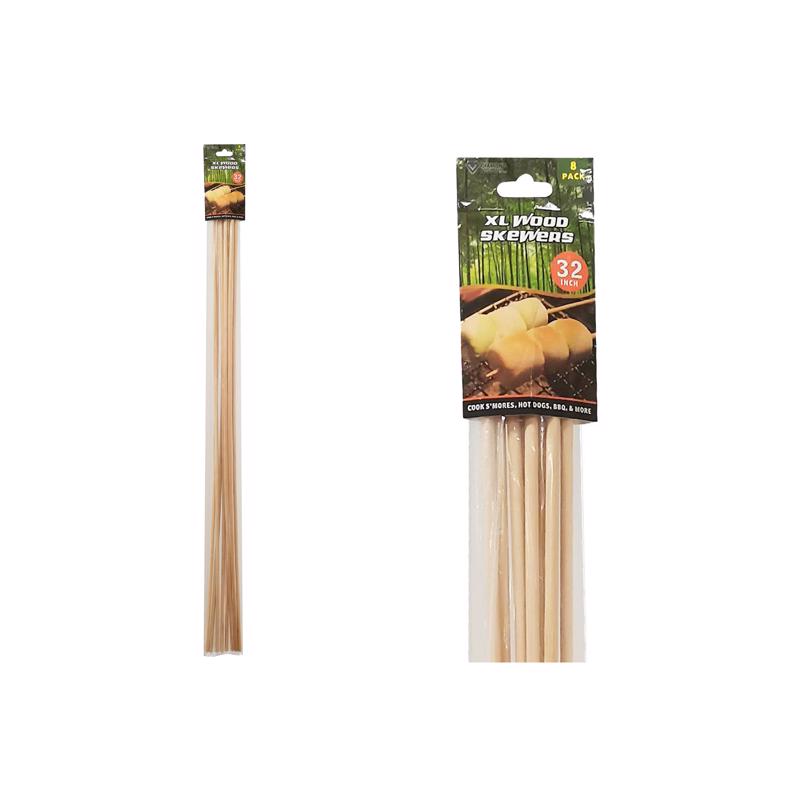 IIT Brown Bamboo Marshmallow Stakes (Pack of 36)
