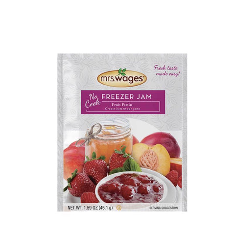 Mrs. Wages Pectina para mermelada congelada de frutas 1.59 oz 1 pquete (Paquete de 12)