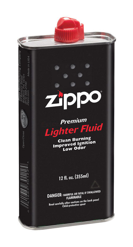 Zippo Black Lighter Fuel 12 oz 1 pk (Pack of 12)