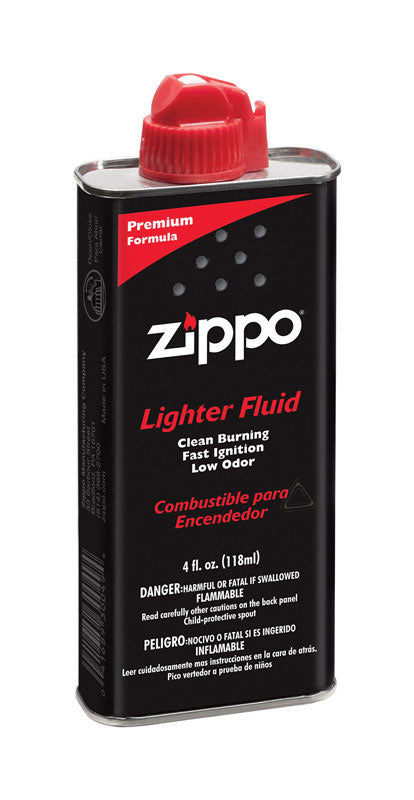 Zippo Black Lighter Fuel 4 oz 1 pk (Pack of 12)