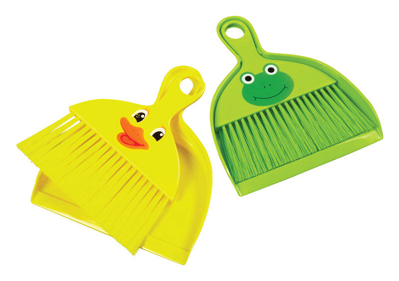 Diamond Visions 5.5 in. W Broom with Dustpan (Pack of 36)