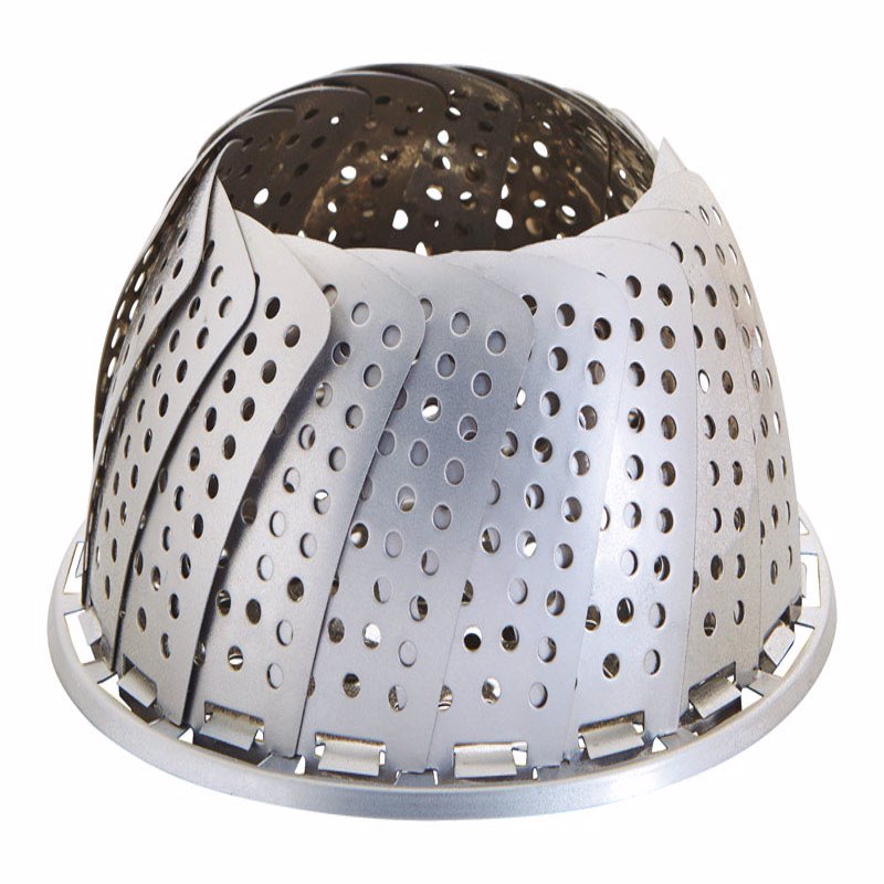 Good Cook Silver Stainless Steel Steamer Basket (Pack of 2)