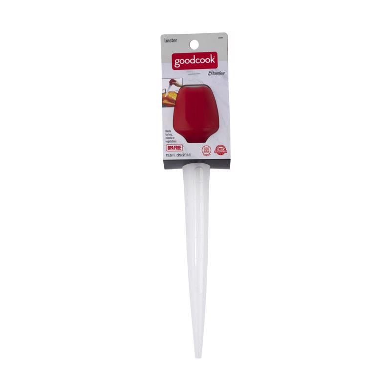 Good Cook Clear/Red Nylon Baster (Pack of 2)