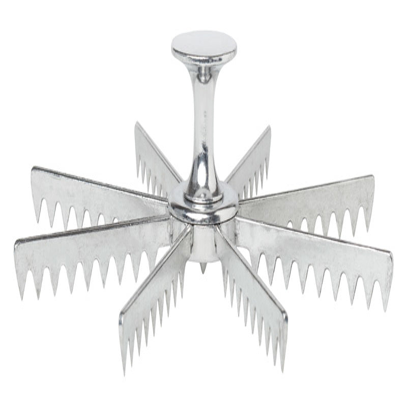 Cortador de tartas de acero inoxidable Harold Import Silver