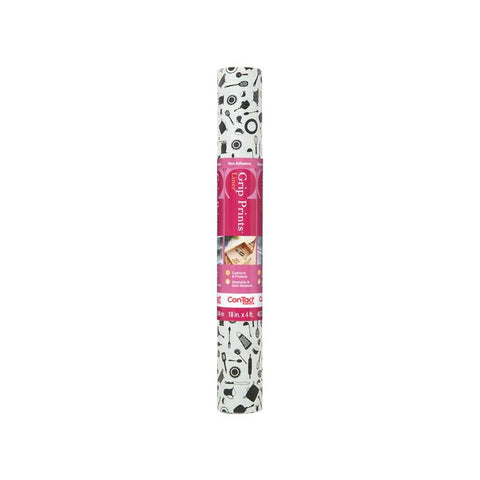 Con-Tact Grip Prints 4 ft. L X 18 in. W Cucina Non-Adhesive Shelf Liner (Pack of 6)