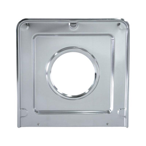 Range Kleen Chrome Drip Pan 9.25 in. W X 10.25 in. L